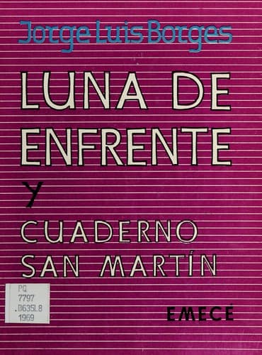 Luna de enfrente y cuaderno San Martin
