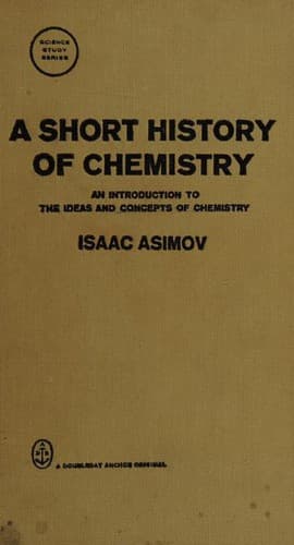 A short history of chemistry
