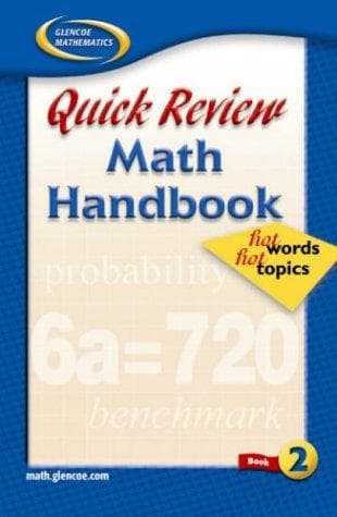 Quick Review Math Handbook