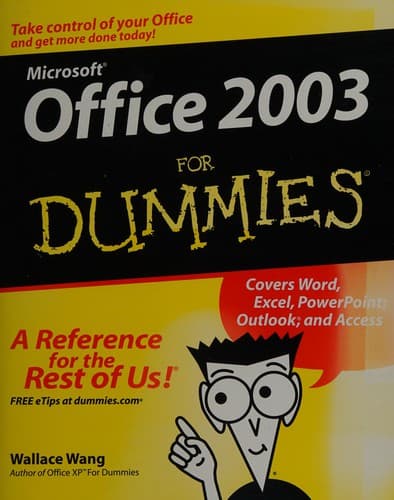 Office 2003 for dummies