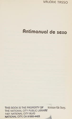 Antimanual de sexo