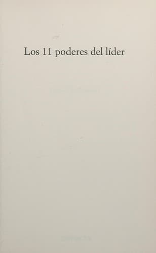 Los 11 poderes del líder
