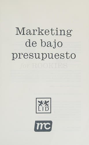 Marketing de bajo presupuesto