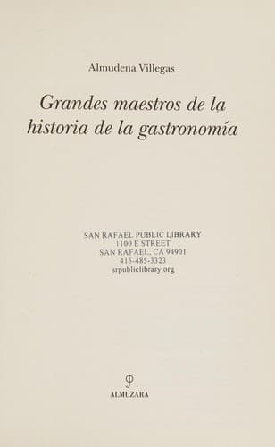 Grandes maestros de la historia de la gastronomía