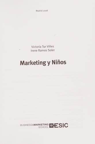 Marketing y niños