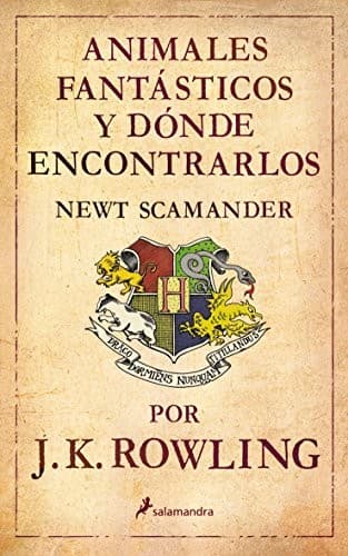 Animales fantásticos y dónde encontrarlos (un libro de la biblioteca de Hogwarts)