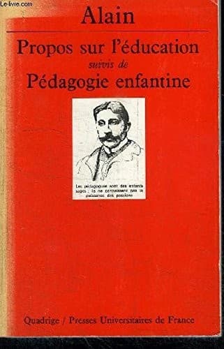 Propos sur l'éducation