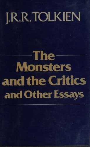 The monsters and the critics, and other essays