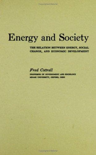 Energy and society