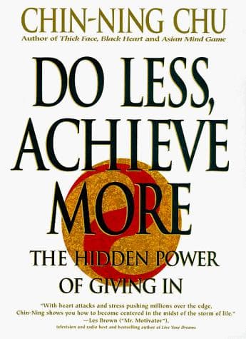 Do less, achieve more