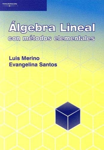 Álgebra lineal con métodos elementales