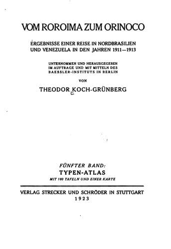 Vom Roroima zum Orinoco