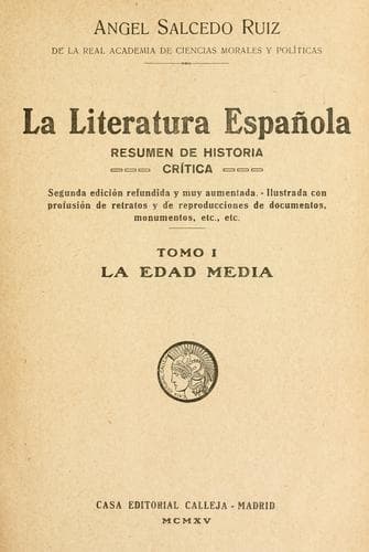 La literatura española