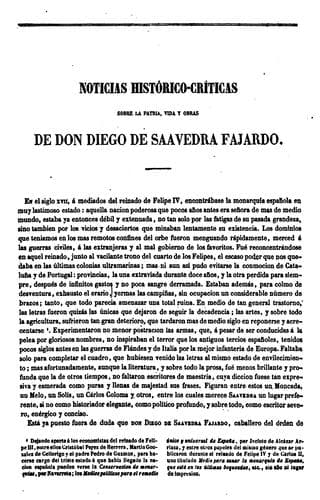 Obras de don Diego de Saavedra Fajardo y del licenciado Pedro Fernandez Navarrete