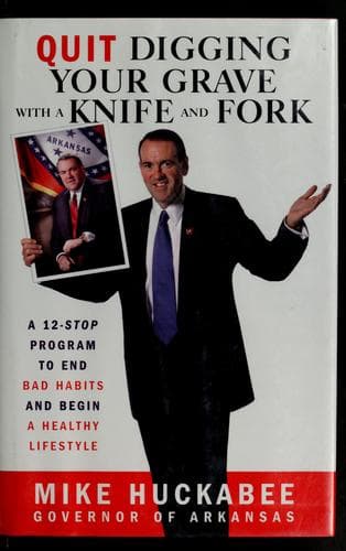 Quit digging your grave with a knife and fork