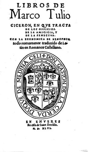 Libros de Marco Tvlio Ciceron