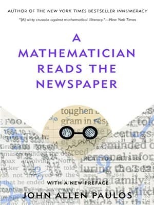 A mathematician reads the newspaper