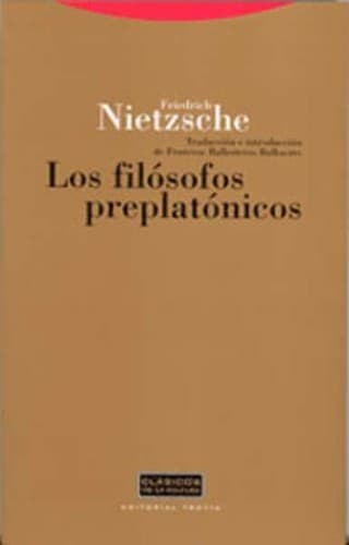 Los filósofos preplatónicos