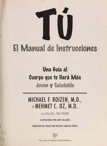 YOU: The Owner's Manual