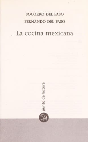 La cocina Mexicana