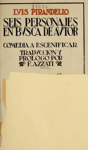 Sei personaggi in cerca d'autore