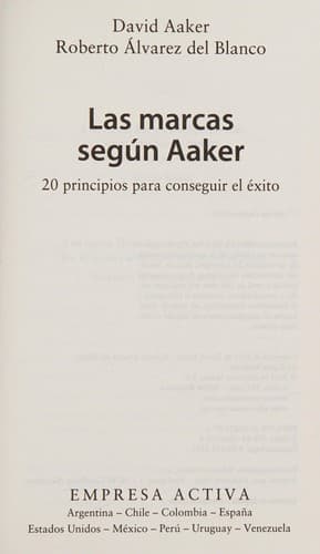 Marcas Segun Aaker