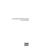 El comportamiento financiero de las familias