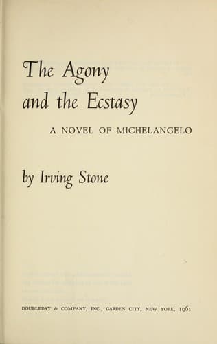 The Agony and the Ecstasy