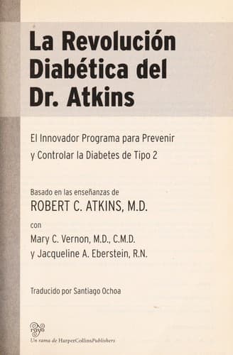 Atkins diabetes revolution