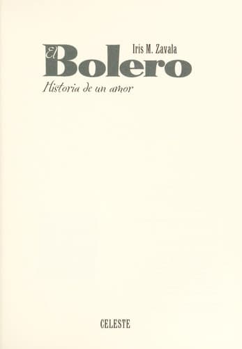 El bolero