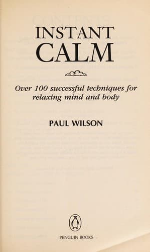 Instant calm
