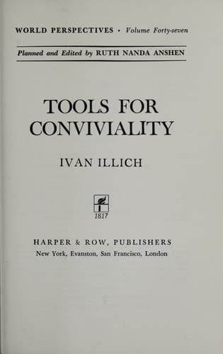 Tools for Conviviality